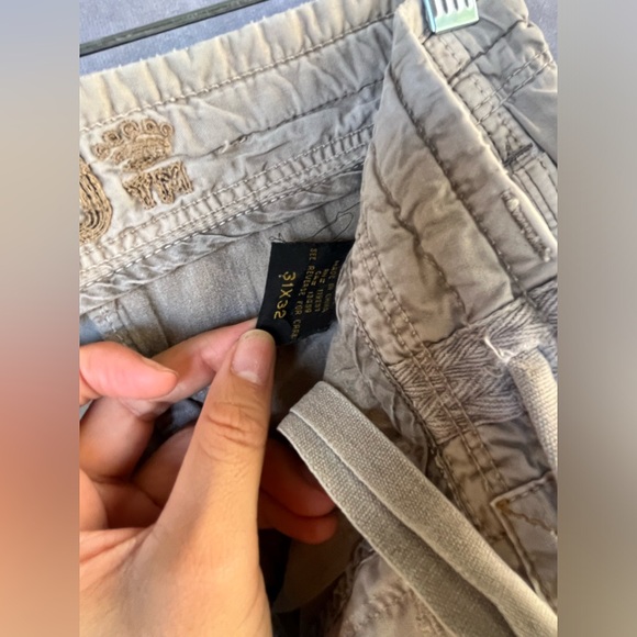 Z-Brand Tan Y2K Cargo Pants 31 X32 Men’s Combra Design - Picture 4 of 7